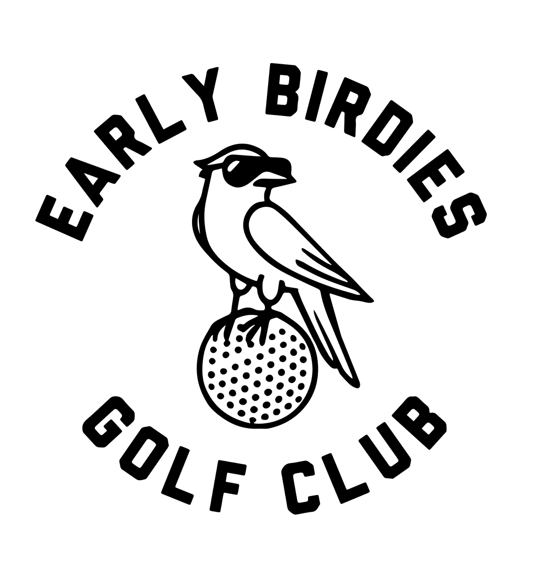 Early Birdies Golf Club circular logo